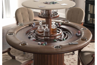 Nexus 21 Introduces Speakeasy Poker Table with Disappearing Bar