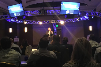 Joe Theismann Kicks Off InfoComm AVEC