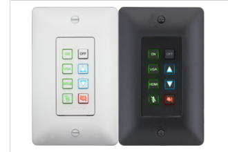 Aurora Introduces DXB-8 Low-Cost Eight-Button, Single-Gang Wall Controller