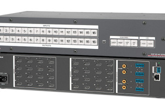 Extron Ships 4K HDMI Matrix Switchers with Audio De-Embedding