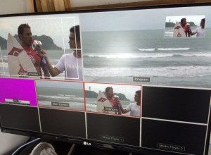 World Surf League Japan Streams Surfing’s ‘Dream Tour’ Using ATEM 1 M/E Production Studio 4K