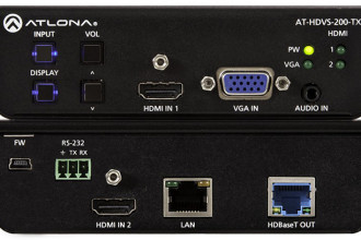 Atlona Ships HDVS-200 Series Switcher and Scaler with HDMI and VGA over HDBaseT