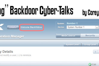 “Baffling” Backdoor Cyber-Talks