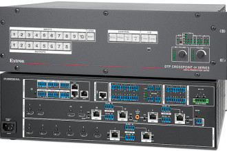 Extron Ships DTP CrossPoint 86 4K Scaling Matrix Switcher