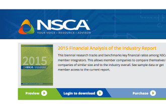 NSCA’s Electronic Systems Outlook is Updated