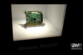 DSE 2016: Sharp Highlights Its Mini OPS With HDBaseT Module, Wireless Module and Computing Module