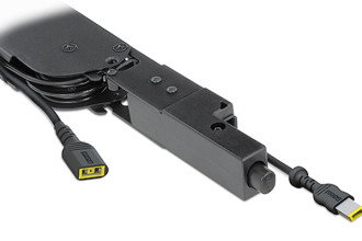 Extron Retractor Series/2 Adds DC Power for Most Laptop Manufacturers