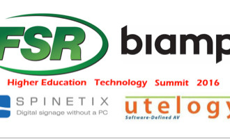 AV Manufacturers Partner for The Higher Education Technology Summit