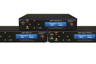 New QIP Series of Dedicated Dual-Program IPTV Encoders With H.264 for Origination