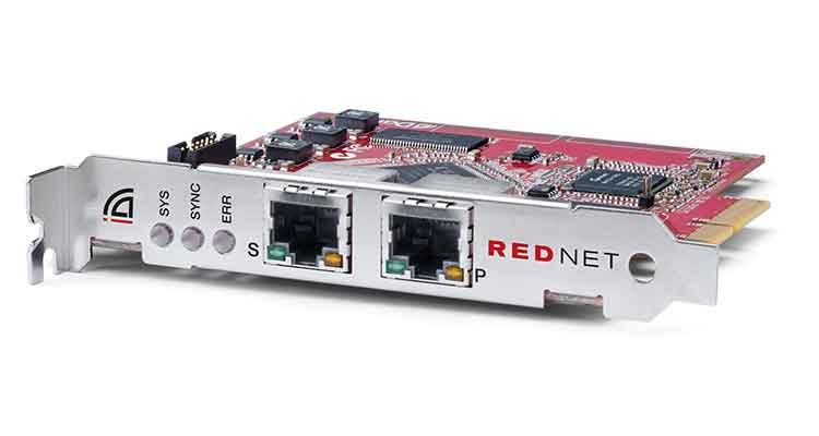 RedNet PCIeR Card for Dante Networks Claims Low Latency, Network Redundancy