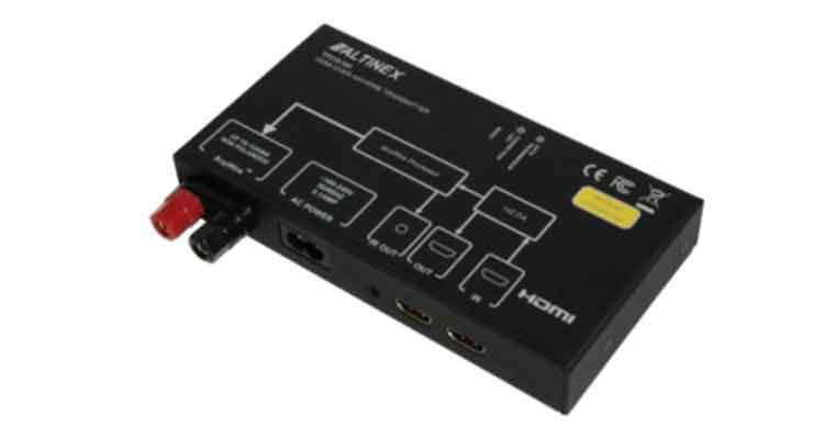 Altinex Debuts Anywire TP315-101 and TP315-102 Transmitter/Receiver System That Sends 1080p Over Speaker Wire