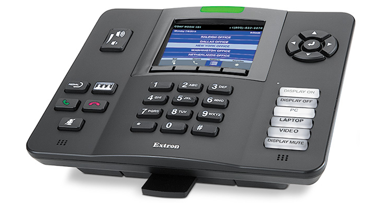 Extron Ships CCI Pro 700 Conference Room Control Interface