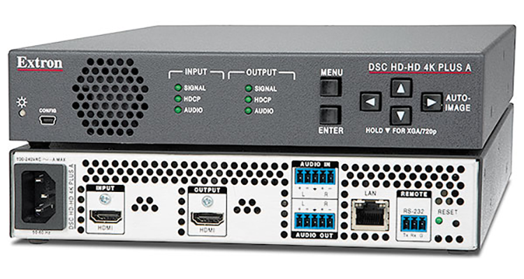 Extron Introduces the Industry’s First 4K/60 @ 4:4:4 HDMI Scalers