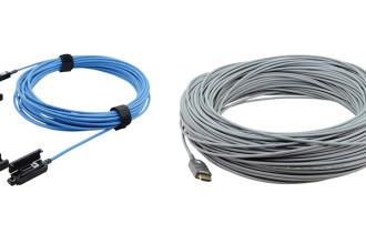 Kramer Adds 4K UHD Active Fiber Optic High-Speed HDMI Cable with Removable Connectors