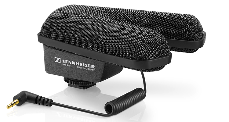 Sennheiser MKE 440 Camera Microphone Employs Technique to Match Sound and Picture