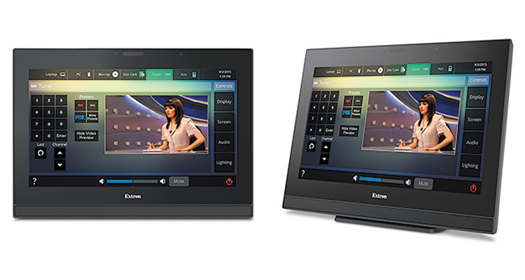 Extron Intros New TouchLink Pro Touchpanels With Capacitive Touch and Edge-to-Edge Glass