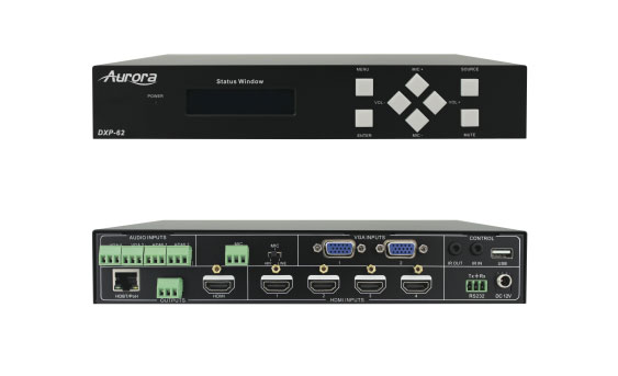 Aurora Debuts DXP-62 Presentation Scaler/Switcher