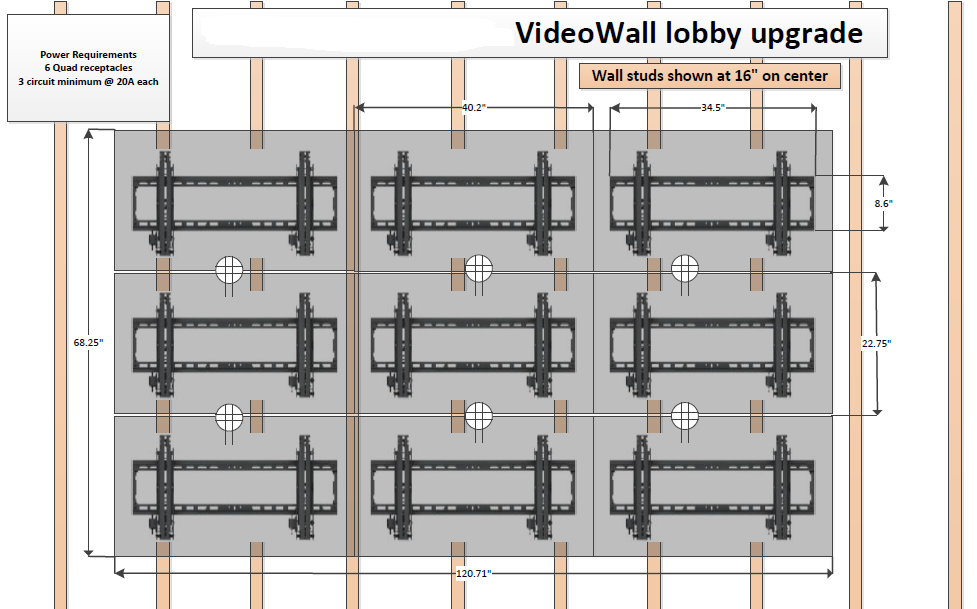 Framing Mounting drawings