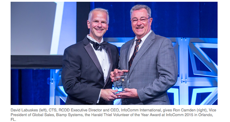 InfoComm Announces 2016 Award Winners; Kramer’s David Bright, Rose Shure Among the Honored