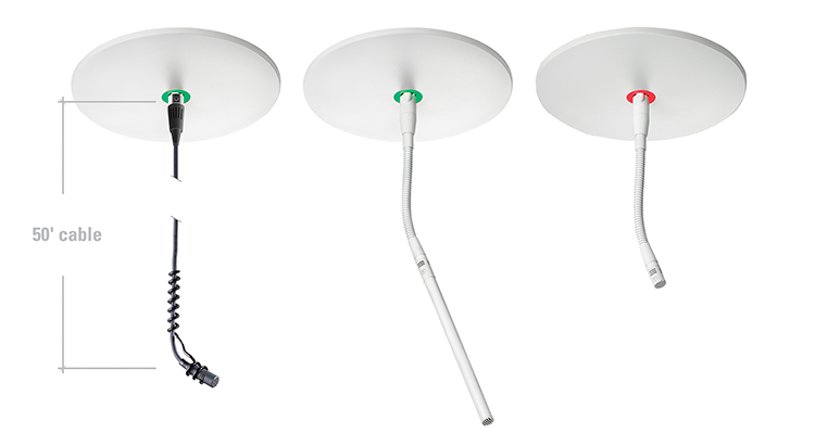 Audio-Technica Expands Dante Product Offerings with Ceiling-Mount Microphone Solutions