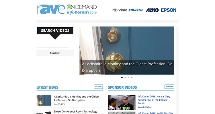 Our InfoComm Coverage Is BIG-TIME, Includes Over 1650 New Product Videos!