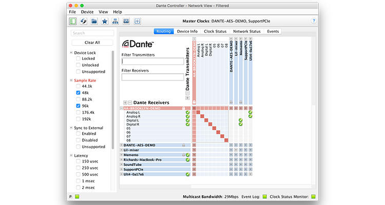 Audinate Announces New Version of Dante Controller