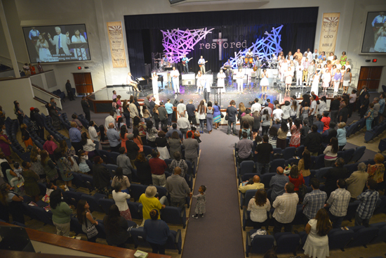 Sunrise Church Mixes Live Sound, Broadcast and Monitors with Allen & Heath dLive
