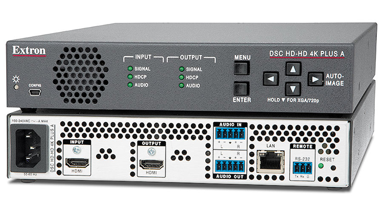 Extron Shipping the AV Industry’s First 4K/60 @ 4:4:4 HDMI Scalers