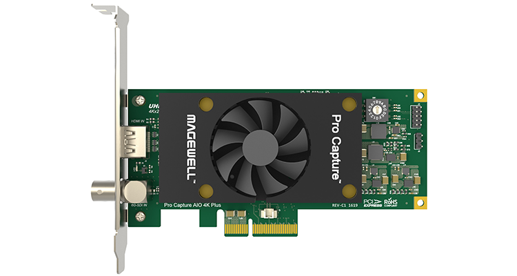 Magewell Adds 4K Video Capture Card to Lineup