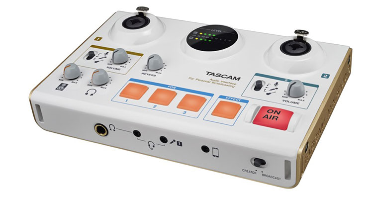 TASCAM MiNiSTUDIO Line Ships