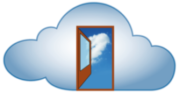 cloud-computing door