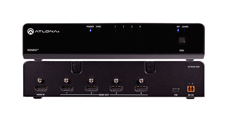 Atlona Introduces HDR-Compatible 4K/60 4:4:4  Video Distribution Amplifiers at CEDIA 2016