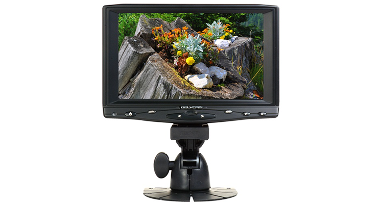 Next Generation Delvcam 7-Inch HDMI/VGA Monitor with Enhanced Performance for Remote Broadcasting