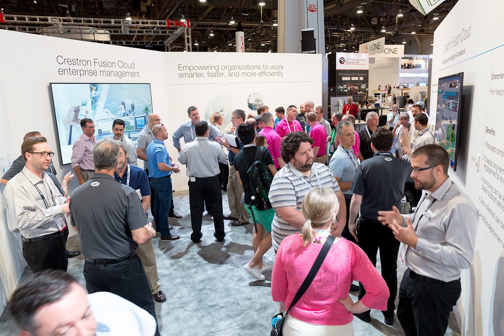 Live from the show floor, see the Crestron exhibit at InfoComm 2016