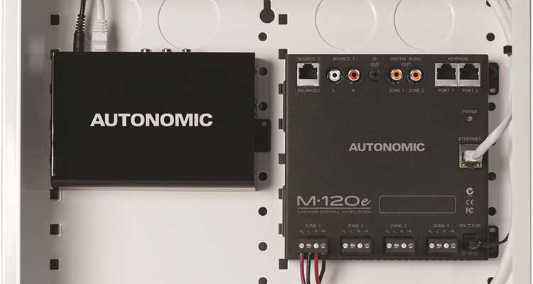 Autonomic Introduces the MMS-1e Music Streamer Featuring eAudioCast Audio-over-Ethernet Technology