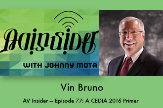 AV Insider — Episode 77: A CEDIA 2016 Primer With Vin Bruno