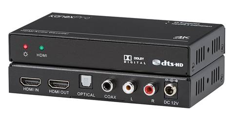 KanexPro Introduces HDMI Audio Decoder for Enhanced Music Streaming