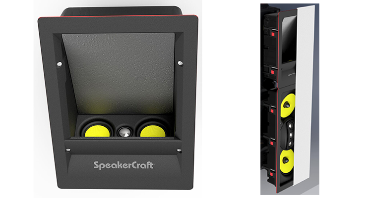 SpeakerCraft Ships Dolby Atmos Enabled In-Wall Height Speaker