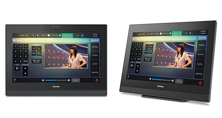 Extron Ships 17″ Capacitive TouchLink Pro Touchpanels