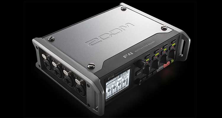 Zoom Intros New F4 MultiTrack Field Recorder