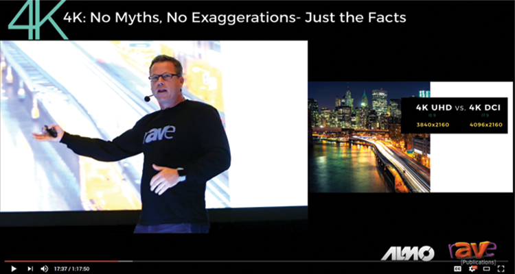 Gary Kayye’s 4K Keynote: The 1080p Video Stream Version – Worth 1.5 InfoComm CTS RU Credits, too!