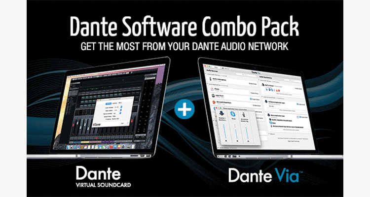 Audinate Announces Dante Via and Dante Virtual Soundcard Bundle for $59.95