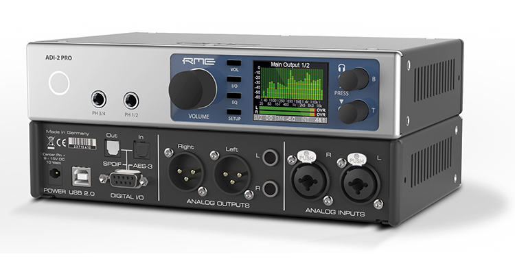 RME and Synthax Announce ADI-2 Pro AD/DA Converter