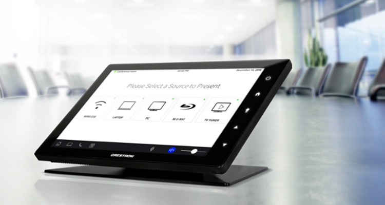 Crestron Says It’s Sped Up the Response of Touch Screens With the New TSW Series