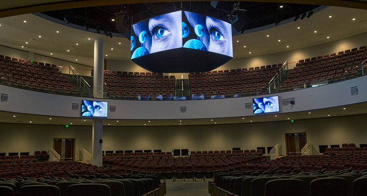 NanoLumens Applies Old Fashioned American Ingenuity To Create a Stunning New Campus Theater for Acuity Insurance