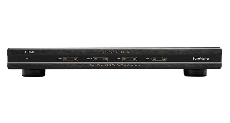 Parasound Ships Four-Zone DAC and Crossover