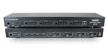 Comprehensive Introduces the CSW-HD442-4K60 – HDMI 4×4 True Matrix Switcher Splitter with IP Control