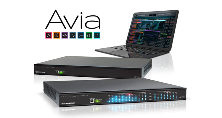 Crestron Now Shipping Full Line of Avia DSPs