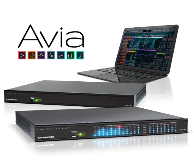 Crestron Now Shipping Full Line of Groundbreaking Avia DSPs