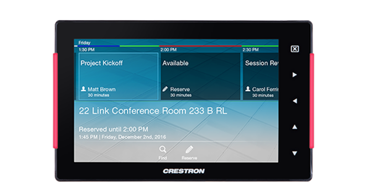 Crestron Room Scheduling Launches as Stand-Alone App